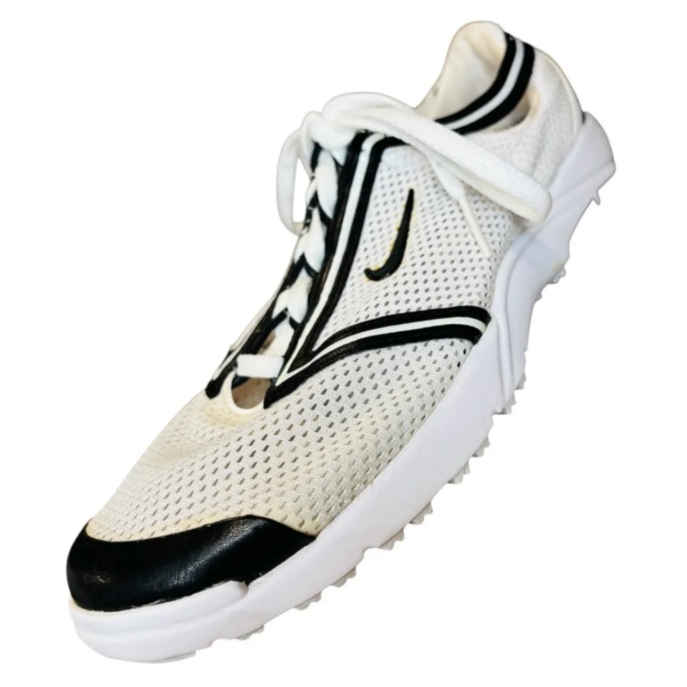 Nike Air Summer Lite 3 White and Black Mesh Women’s Golf Sneakers Size 7